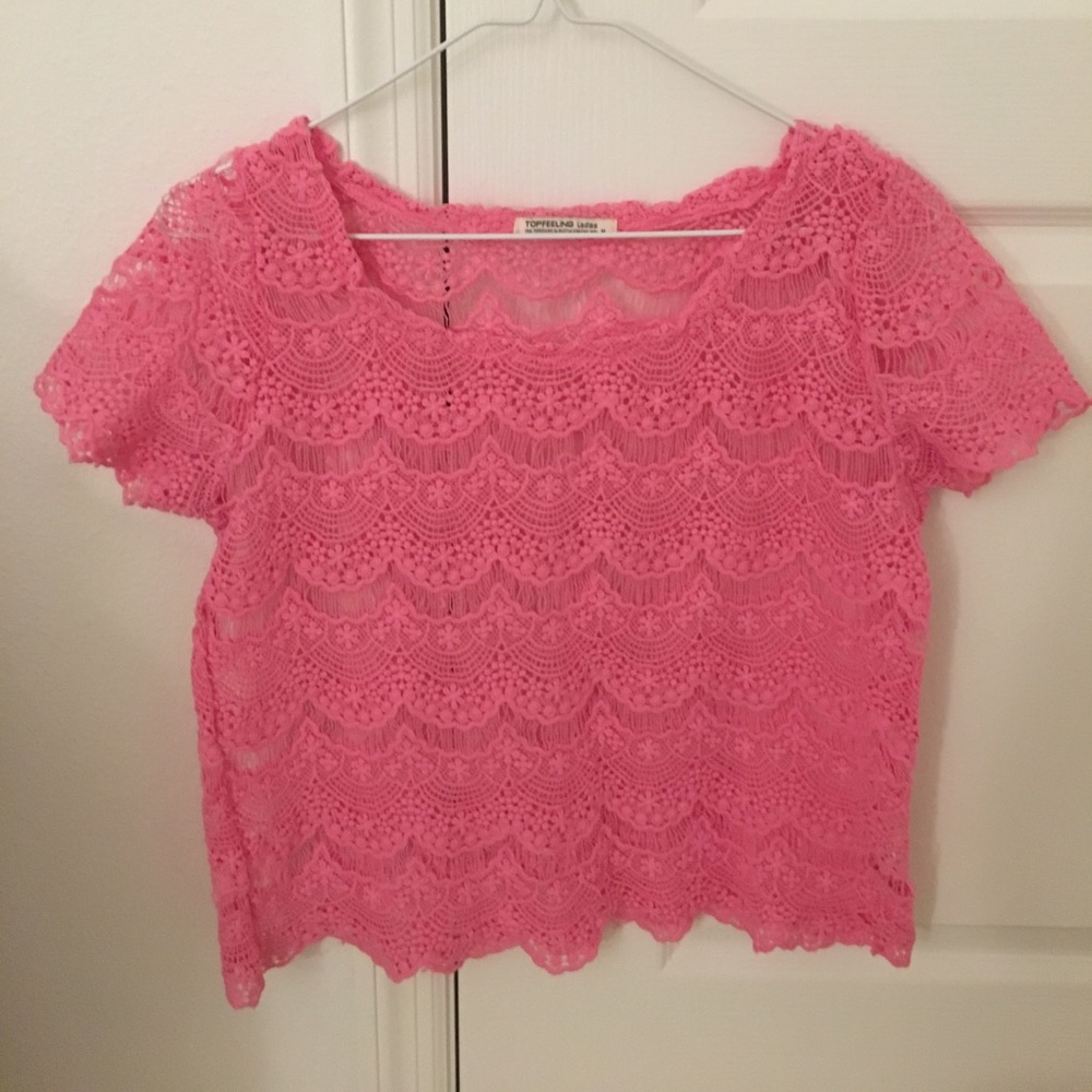 Pink top